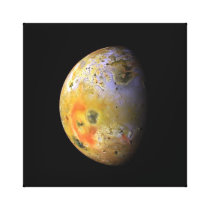 Lo is Jupiter's moon Canvas Print