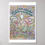 Lo que Cáncer no Puede Hacer Angel Poster Print