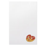 loaded hot soft pretzel stationery