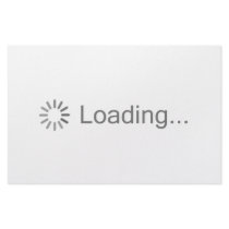 Loading Image Icon Customized Stationery
