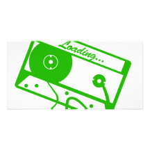 Loading text here custom photo card