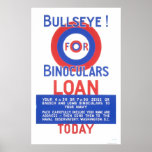Loan Binoculars Navy 1941 WPA Posters