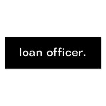Loan Officer Business Card