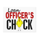LOAN OFFICER’S CHICK postcards