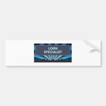 Loan Specialist Marquee Bumper Stickers
