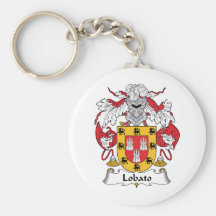 Lobato Family Crest Key Chains