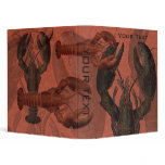Lobster Art 1" Binder