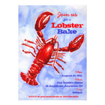 Lobster Bake Invitation