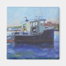 "Lobster Boat" Magnet