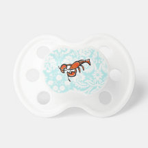 Lobster; Cute Baby Pacifiers