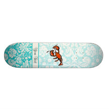 Lobster; Cute Custom Skate Board