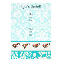 Lobster; Cute Invite