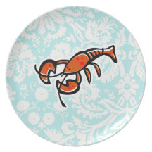 Lobster; Cute Party Plates