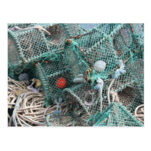 lobster pot postcard