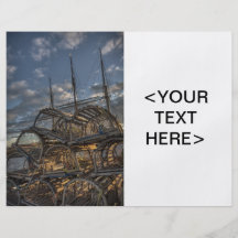 Lobster Traps and Tall Ship Masts Flyers