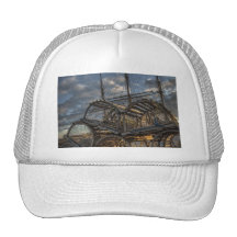 Lobster Traps and Tall Ship Masts Trucker Hat