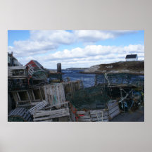 Lobster Traps Poster