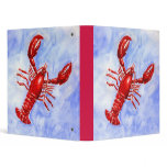 Lobster Watercolor Binder