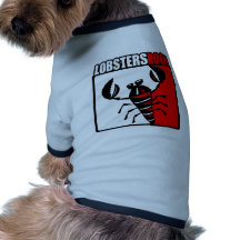 Lobsters Rock! Pet Tee Shirt
