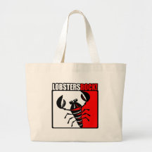 Lobsters Rock! Tote Bag