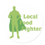 Local Food Fighter Stickers