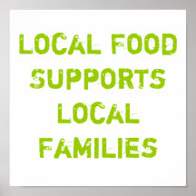 Local Food Supports Local Families Print