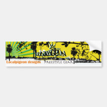 Localpigeon Banner Bumper Sticker
