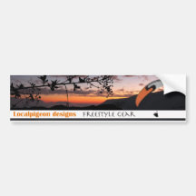 Localpigeon Freestyle Gear Bumper Sticker