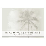 Locations tropicales de Palm Beach Cartes De Visite Personnelles