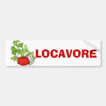 Locavore Bumper Stickers