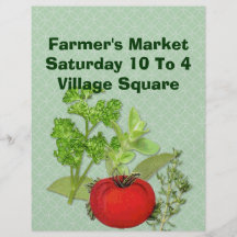Locavore Custom Flyer