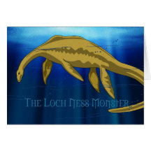 Loch Ness Monster Card
