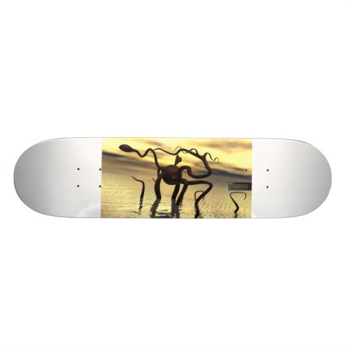 Loch Ness Monster! (water monster) Skateboard Decks