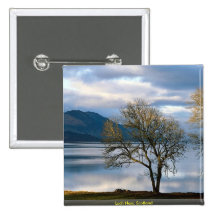 Loch Ness, Scotland Buttons