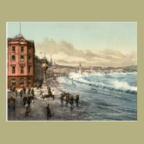 Loch Promenade I, Douglas, Isle of Man, England postcards