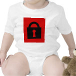 Lock. Top Secret or Confidential Icon. T-shirt