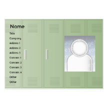 Lockers - Chubby Business Card Templates