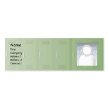 Lockers - Skinny Business Cards