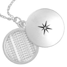 Locket Necklace, Custom Template, Your Photo Here