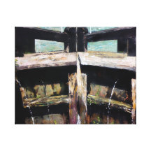 Lockgates Gallery Wrapped Canvas