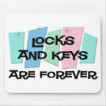 Locks and Keys Are Forever Mouse Mat