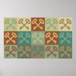 Locks and Keys Pop Art Print