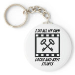 Locks and Keys Stunts Key Chain