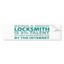 Locksmith 3% Talent Bumper Stickers