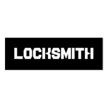 LOCKSMITH BUSINESS CARD