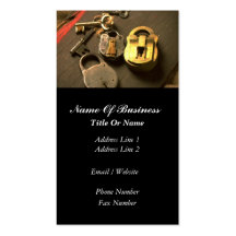Locksmith Business Card