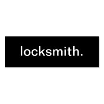 Locksmith Business Card