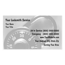 Locksmith Business Cards
