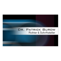 Locomotion Business Card template (blue) business cards