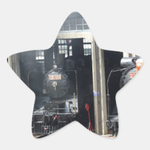 Locomotives at Changhua Roundhouse, Taiwan Star Stickers